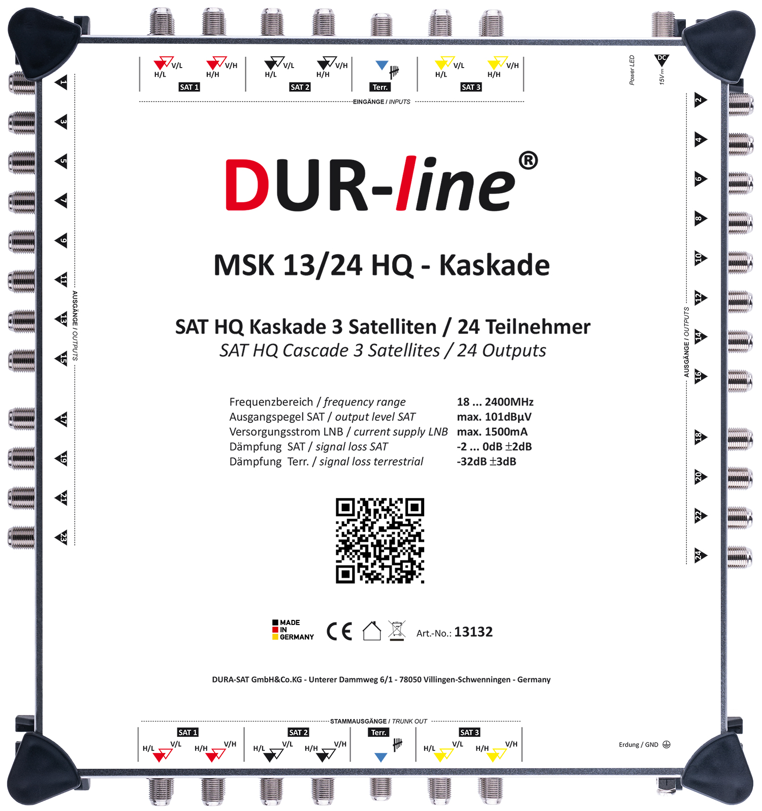 DUR-line MSK 13/24 HQ - Kaskade – Produktansicht 2 DUR-line MSK 13/24 HQ - Kaskade – Produktansicht 2