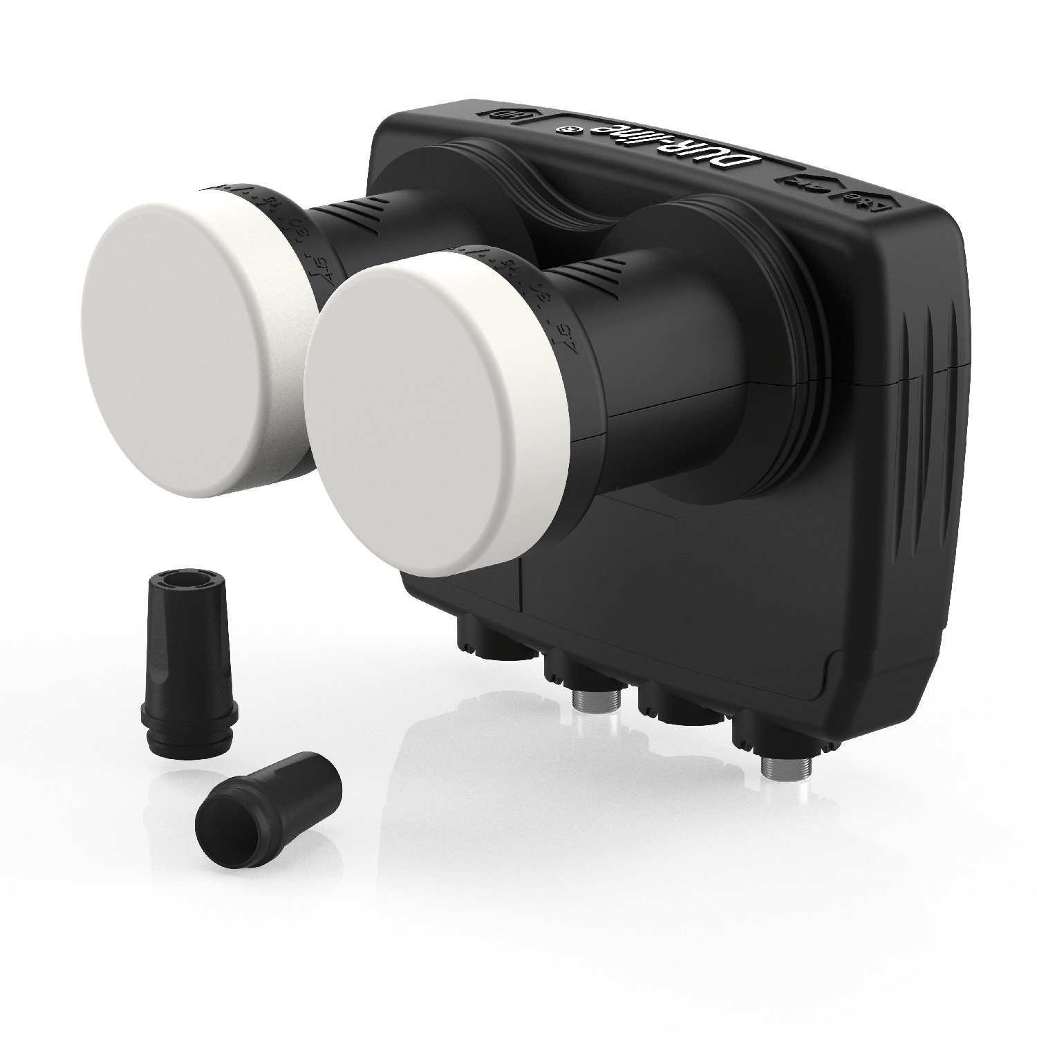 DUR-line MB6-TW Monoblock Twin LNB – Produktansicht DUR-line Monoblock Twin LNB