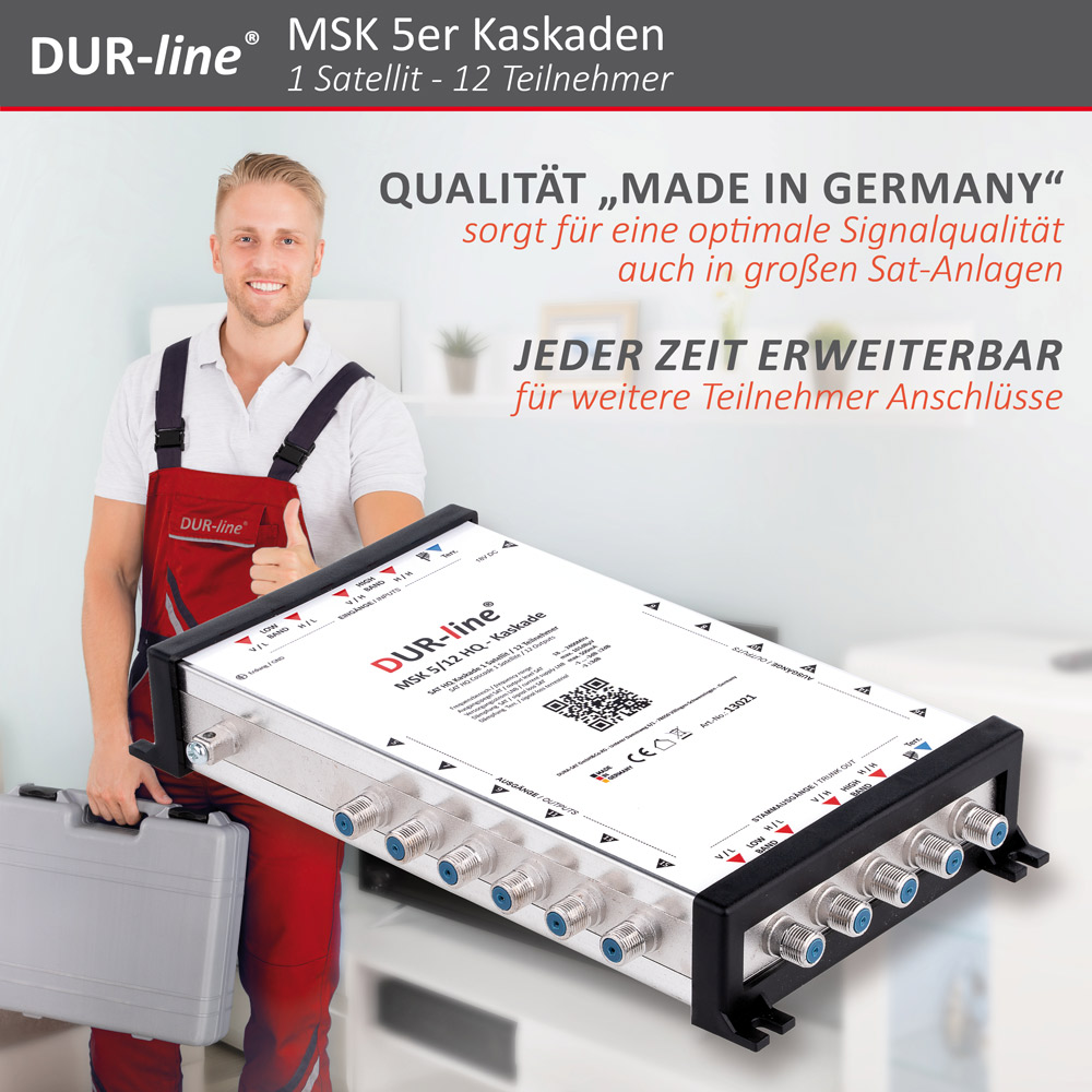 DUR-line MSK 5/12 HQ - Kaskade – im Einsatz DUR-line MSK 5/12 HQ - Kaskade – im Einsatz