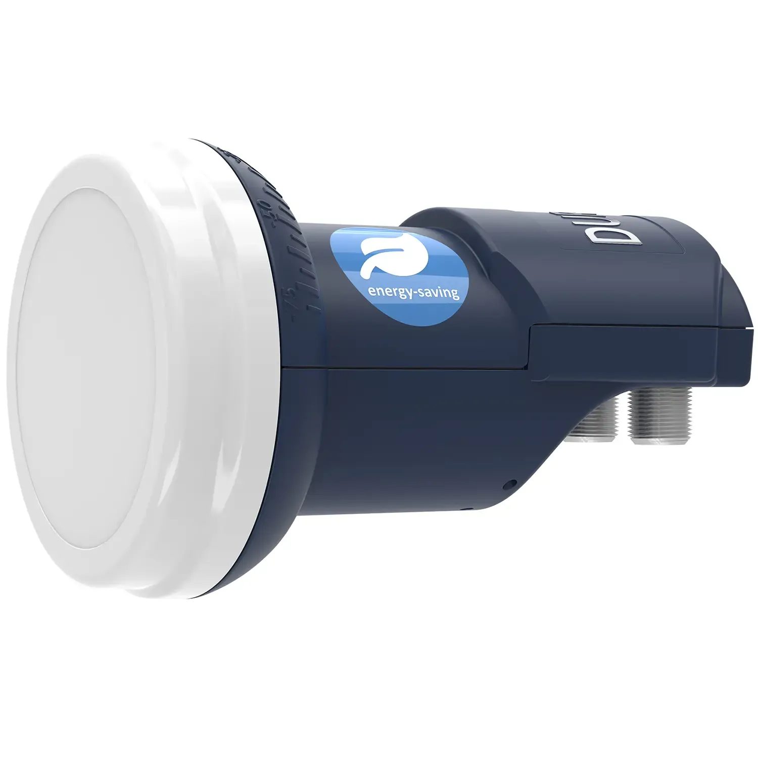 DUR-line Blue ECO Twin LNB – Seitenansicht perspektivisch DUR-line Blue ECO Twin