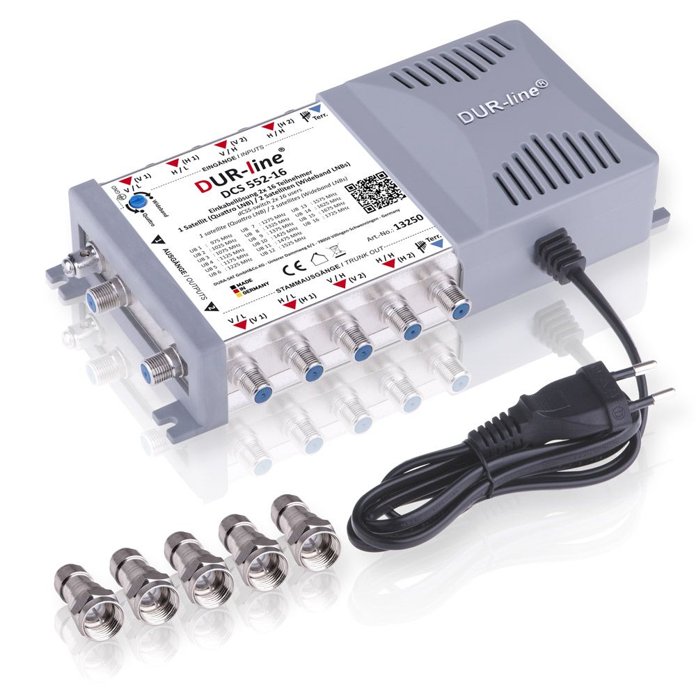 DUR-line DCS 552-16 - Einkabellösung – Produktansicht DUR-line DCS 552-16 - Einkabellösung – Produktansicht