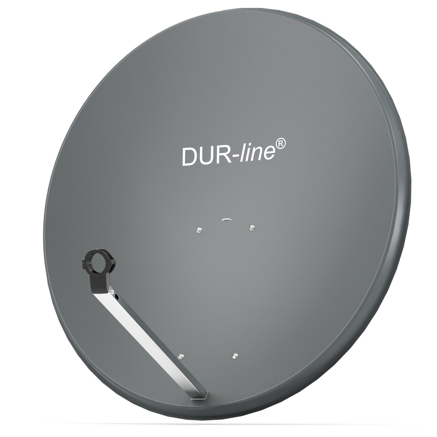 DUR-line MDA 90 Anthrazit Alu Sat-Reflektor – Produktansicht