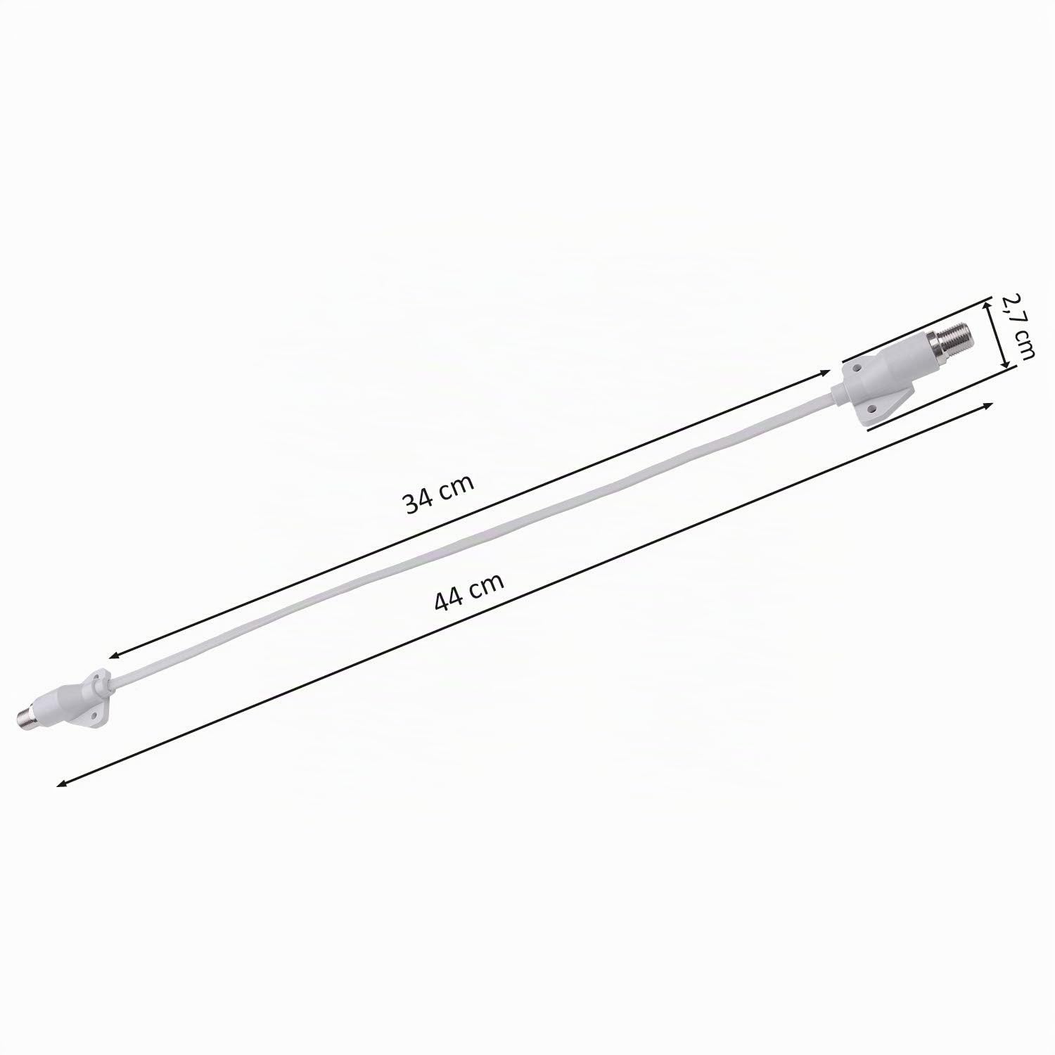 DUR-line FD Profi XL – Abmessungen 34 cm Kabel, 44 cm gesamt DUR-line FD Profi XL – Abmessungen 34 cm Kabel, 44 cm gesamt